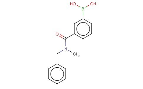 3-(BENZYL(METHYL)CARBAMOYL)PHENYLBORONIC ACID